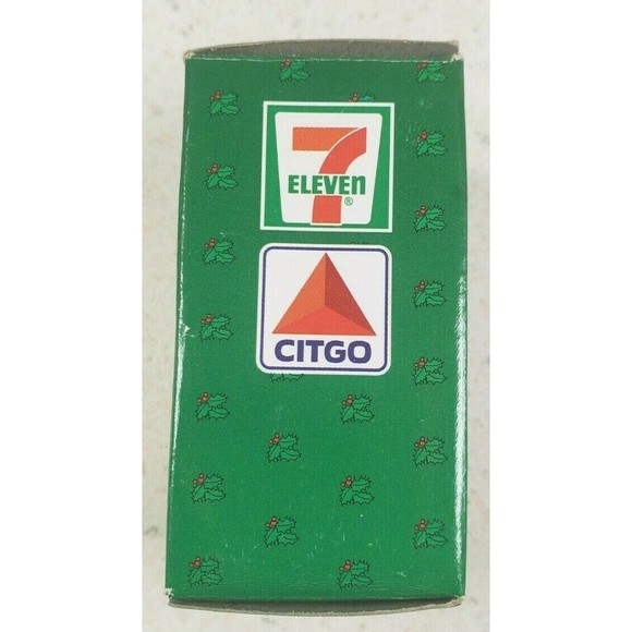 7 Eleven Citgo 1997 Traditions Christmas Ornament  SANTA'S HELPER Teddy Bear NIB - Picture 5 of 10
